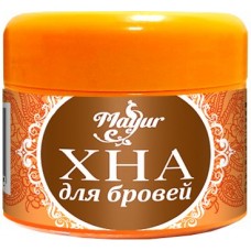 Хна для брів Mayur 10 г, коричнева