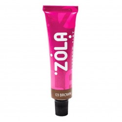 ZOLA Фарба для брів із колагеном Eyebrown Tint With Collagen 15 ml. (03 Brown)