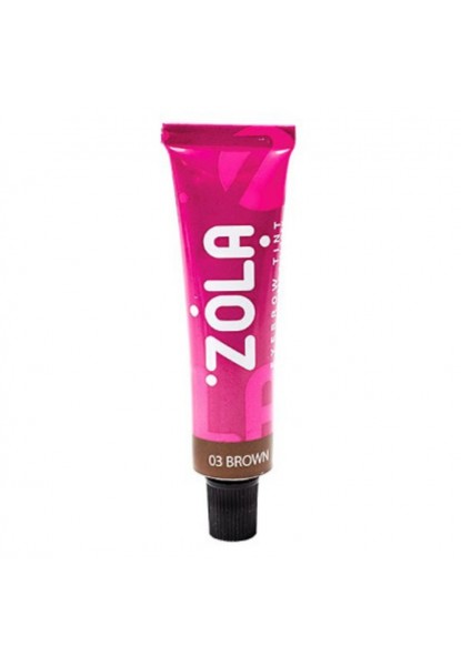 ZOLA Фарба для брів із колагеном Eyebrown Tint With Collagen 15 ml. (03 Brown)